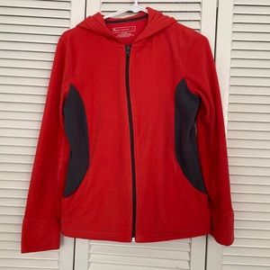 Tek Gear bright coral athletic jacket. Small.